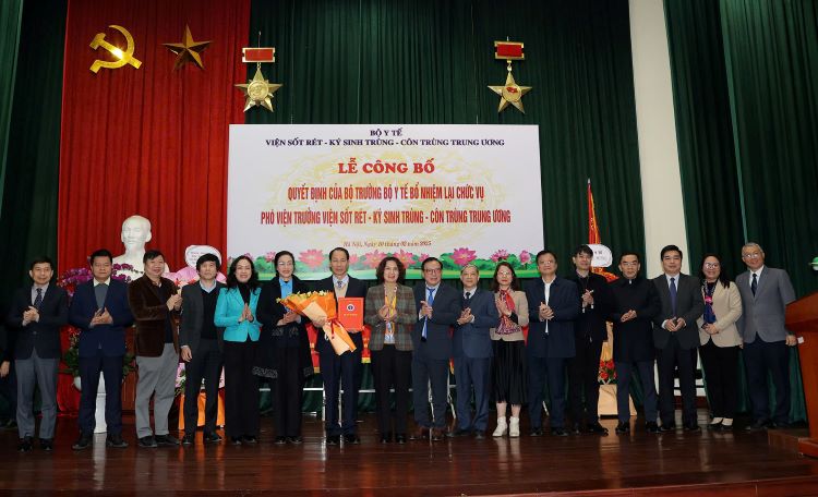 Bộ Y tế bổ nhiệm lại Phó Viện trưởng phụ trách chuyên môn Viện Sốt rét